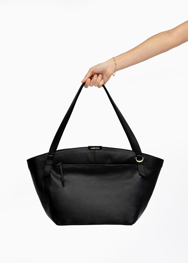 The Louise Banker Bag - Black