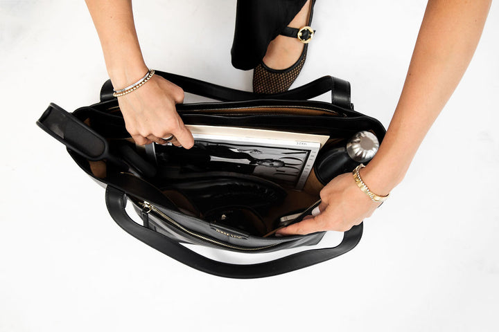 The Louise Banker Bag - Black
