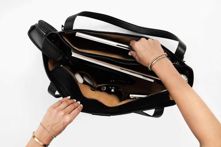 The Louise Banker Bag - Black